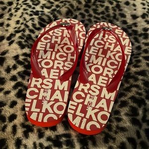 Brand New Michael Kors Flip Flops